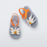 Mini Melissa :: Hip Bloomy Baby Blue Orange