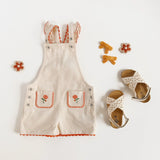 Emile Et Ida.:: Salopette Courte Ecru