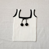 Mes Kids Des Fleurs :: Knit Vest White