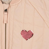 Konges Sloejd :: Juno Sequin Bomber Jacket Cameo Rose