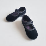 Cienta :: Velvet Mary Jane Black