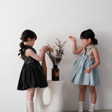 Mes Kids Des Fleurs :: Bow Tie Shirt Black