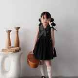 Mes Kids Des Fleurs :: Bow Tie Shirt Black