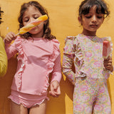 루이스 미샤 :: 리넷 옐로우 카프리 코브 수영복 점프수트