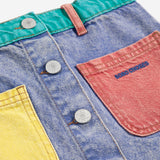 Bobo Choses :: Color Block Denim Skirt