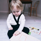 Silly Silas :: Footed (유발) Cotton Tights Classic Black