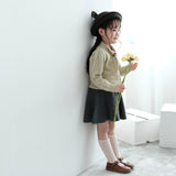 Mes Kids Des Fluers :: Bow Neck Sweater Light Green