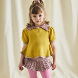 Misha And Puff :: Eyelet Popcorn Skating Skirt Plum Petal