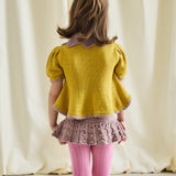 Misha And Puff :: Eyelet Popcorn Skating Skirt Plum Petal