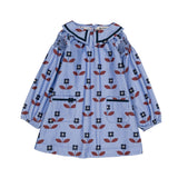 Hello Simone :: Martha Dress Flora Blue