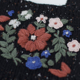 Iver and Isla :: Bouquet Pinafore Noir Tweed