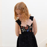 Iver and Isla:: Lace-Edge Keyhole Scarf Blush