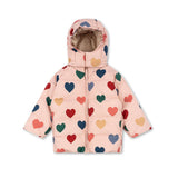 Konges Sloejd :: Nuka Jacket Grs Coeur Rose Colore