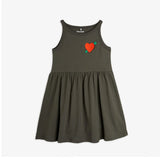 Mini Rodini :: Arrowed heart emb tank dress