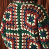 Misha And Puff :: Crochet Big Square Jacket Ink