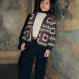 Misha And Puff :: Crochet Big Square Jacket Ink