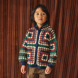 Misha And Puff :: Crochet Big Square Jacket Ink