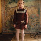 Misha And Puff :: Kitten Tangle Skirt Madder Root