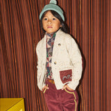 Misha And Puff :: Yearling Shawl Collar Cardigan Snowglobe Confetti