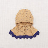 Misha And Puff :: Scallop Capelet Camel Confetti