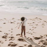 Silly Silas :: Footless (무발) Cotton Tights Granola