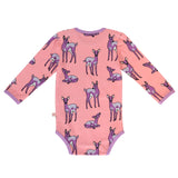 Smafolk :: Long-Sleeved Baby Body With Deer Bridal Rose