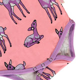 Smafolk :: Long-Sleeved Baby Body With Deer Bridal Rose