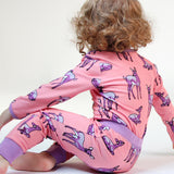 Smafolk :: Long-Sleeved Baby Body With Deer Bridal Rose