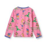 Smafolk :: Long-Sleeved Top With Tennis Club Bubblegum