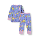 Smafolk :: Nightwear Set With Unicorns Purple Delight