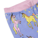 Smafolk :: Nightwear Set With Unicorns Purple Delight