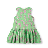 Smafolk :: Sleeveless Dress With Dolphins Minty Green Tea
