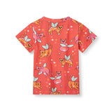 Smafolk :: T-Shirt With Cats Pink Punch