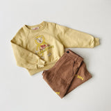 The Animals Observatory :: Shark Kid Sweatshirt Yellow
