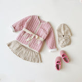 Louise Misha :: Jacket Teliani Fuchsia Tartan Joy