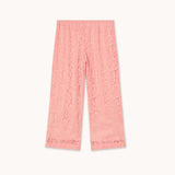 Tinycottons :: Lace Fabric Pant Pink