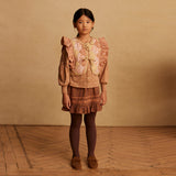 Apolina :: Veronica Skirt Winter Stripe Hazel