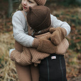 Silly Silas :: Wooly Footless (무발) Wool Tights Espresso Brown
