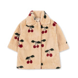 Konges Sloejd :: Fuzzie Coat Grs Ma Grande Cerise