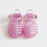 Shooshoos :: Tulsa Jelly Sandal Pink Glitter