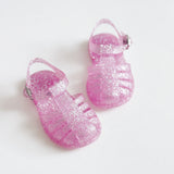 Shooshoos :: Tulsa Jelly Sandal Pink Glitter