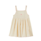 Emile Et Ida.:: Robe Brodee Coeur Ecru