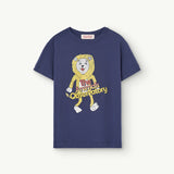 The Animals Observatory :: Rooster Kid T-Shirt Deep Blue
