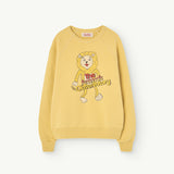 The Animals Observatory :: Shark Kid Sweatshirt Yellow