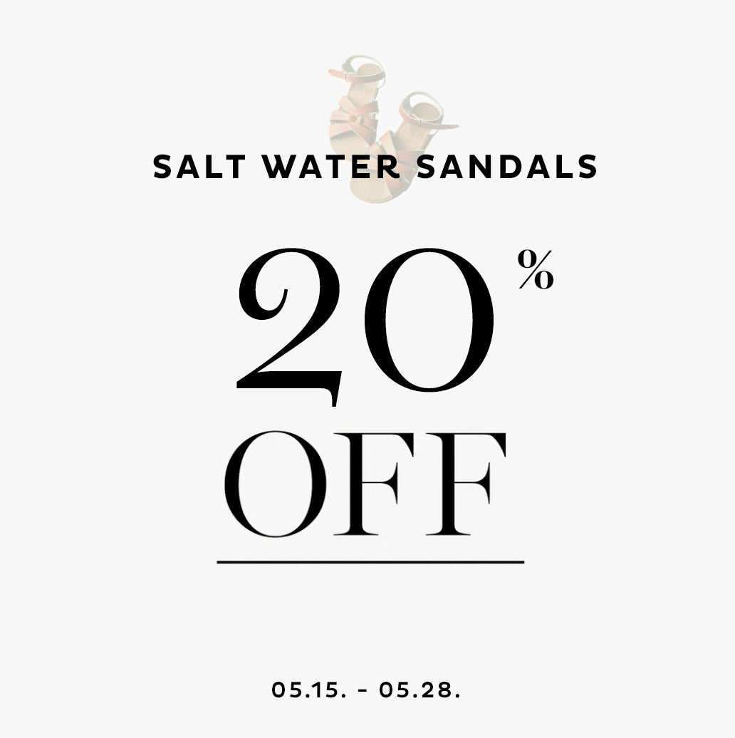 SALT WATER SANDALS