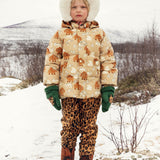 미니 로디니 :: 매머드 AOP 후드 퍼퍼 베이지