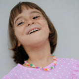 Kidsagogo :: Floral Bead Necklace Mixed Colour