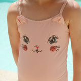 Konges Sloejd - Kitty Swimsuit Grs Powder Pink
