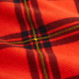Mini Rodini :: Check Aop Fleece Vest Red