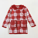 Fish And Kids :: Red Checks Coat